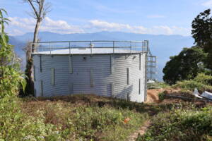 Galvanised Steel storage tanks