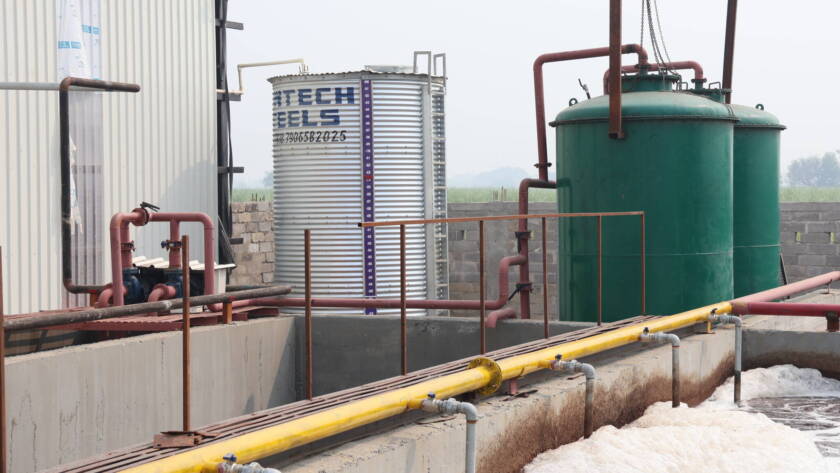 ETP and stp storage tanks