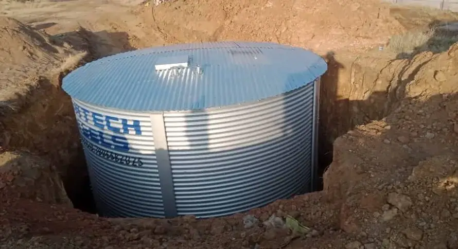 underground water storage tanks